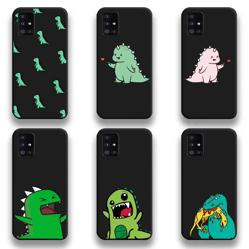 

Cartoon Animal Dinosaur Phone Case For Samsung Galaxy A52 A21S A02S A12 A31 A81 A10 A20E A30 A40 A50 A70 A80 A71 A51 5G