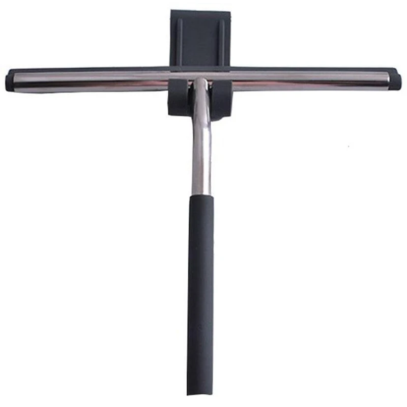 

Скребок для оконных стекол очиститель для душа ванная комната зеркало из нержавеющей стали силиконовые Т-образные Стеклоочистители