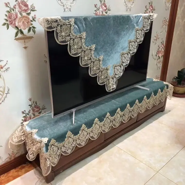 Европейская роскошная вышитая скатерть для стола обеденного Цветочная