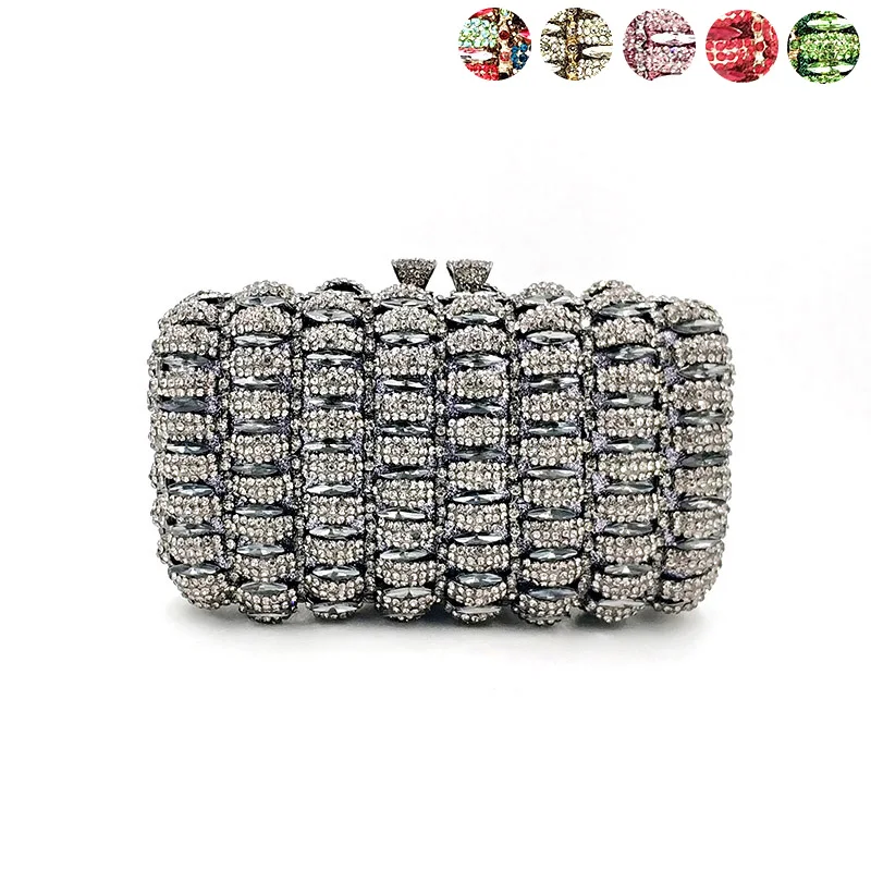 Простая женская вечерняя сумочка хорошего качества роскошные клатчи с