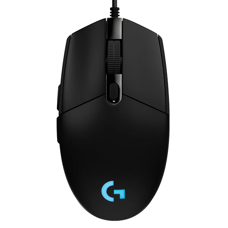 logitech G102 Проводная Мышь 200-6000 Точек на дюйм проводной для дома и офиса Мышь Поддержка win10/8/7 для настольного компьютера/ноутбука - Цвет: Black without box