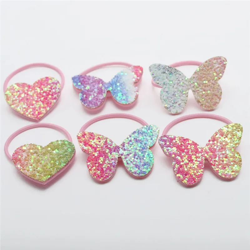 4 шт. золотые резинки для волос Принцесса эластичные заколки Микки детская Корона