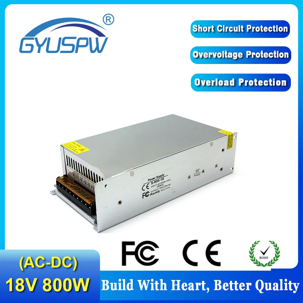 Блок питания постоянного тока 12V 13.8V 15V 18V 24V 27V 28V 30V 32V 36V 42V 48V 60V 70V 80V 90V 720W 800W 1000W 1200W 1500W световой трансформатор на.