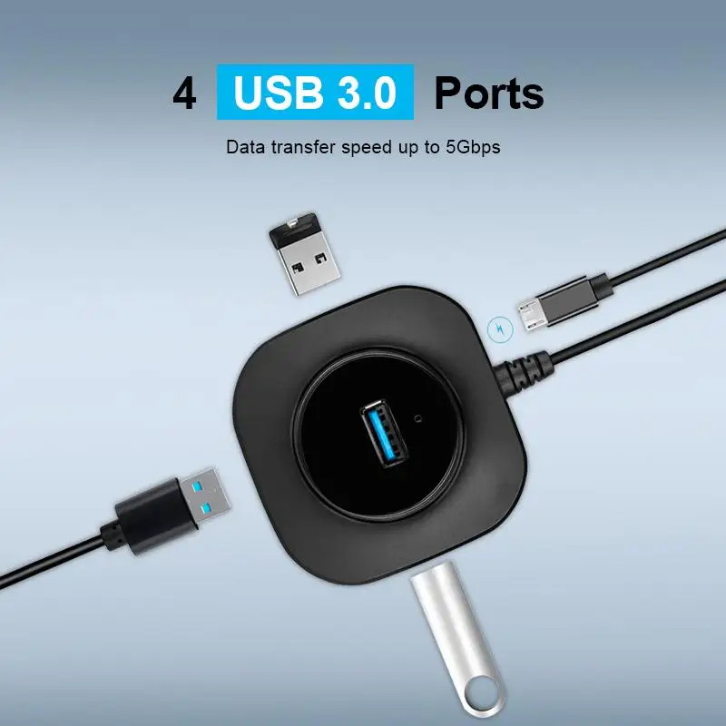 Usb-хаб USB 3 0 разветвитель несколько Hab 2 мульти концентратор расширитель 4 порта для