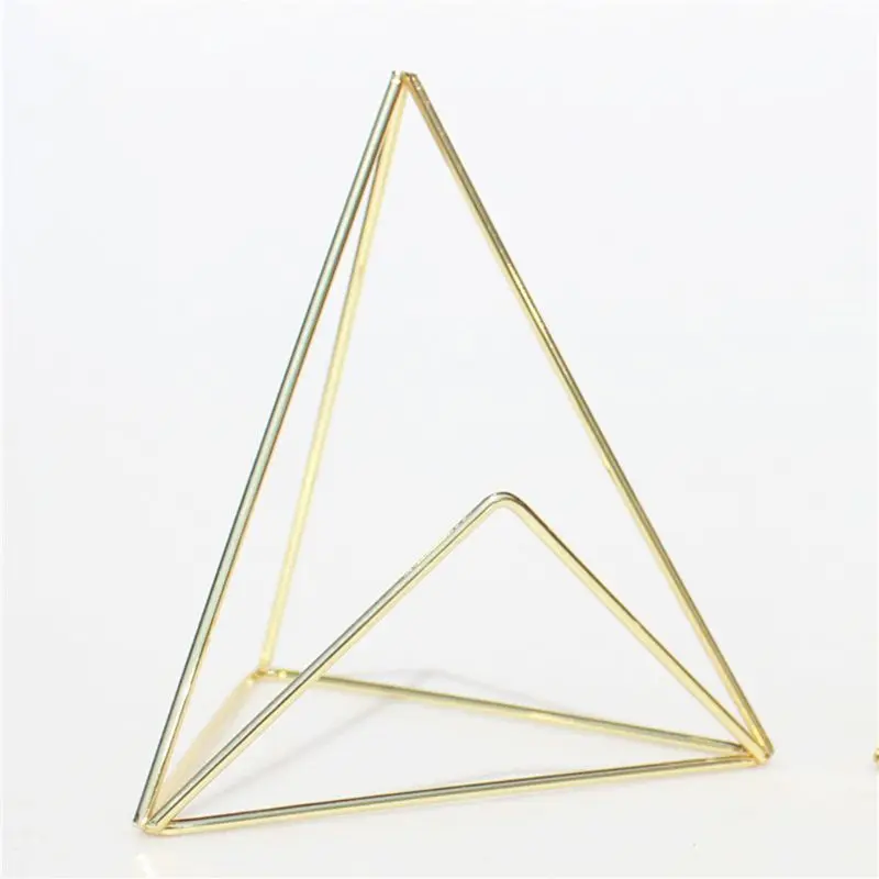 Геометрической формы Бизнес имя держатель для карт Дисплей стойки Фото