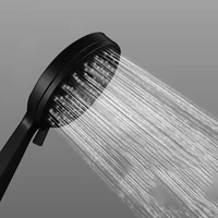 shower head water saving flow high pressure matte thin rainfall spray nozzle for faucet watering can hotel bathroom accessories