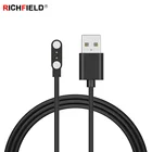 Магнитный зарядный USB-кабель, 2 контакта, 4 мм, для умных часов T70, T55, T85, T80, T80S, T80 Pro, T99S, P80