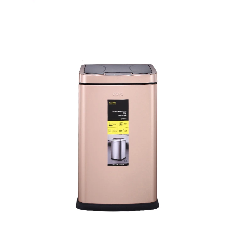 Немецкий Электрический индукционный мусорный бак для дома гостиной туалета