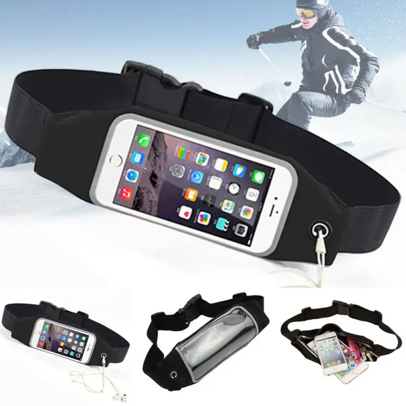 Водонепроницаемая Спортивная поясная сумка для бега на молнии/от | Багаж и сумки