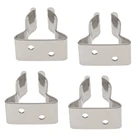 4xboat крюк кормовой столб светильник держатель лопаты для хранения для морской парусный спорт кемпера