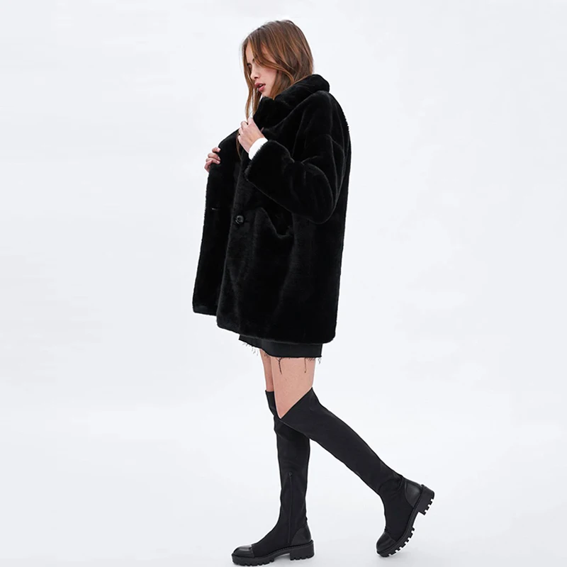 2020 облегающие сапоги до колена из лайкры зимние на платформе женские высокие