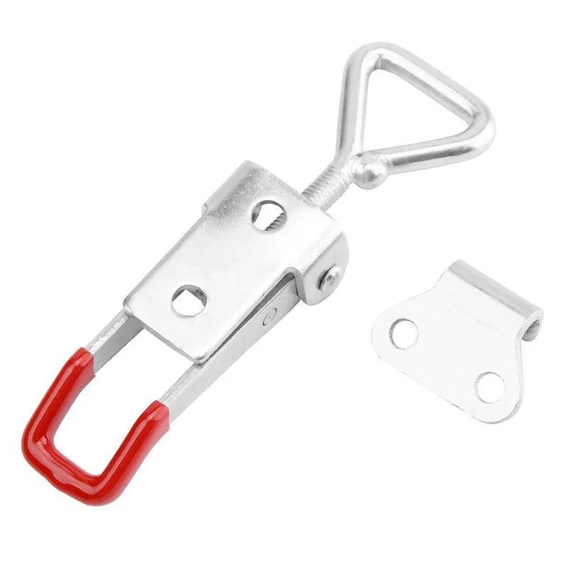 4-Pack Pull Latch-металлический Регулируемый Чехол для дверного шкафа с защелкой-360