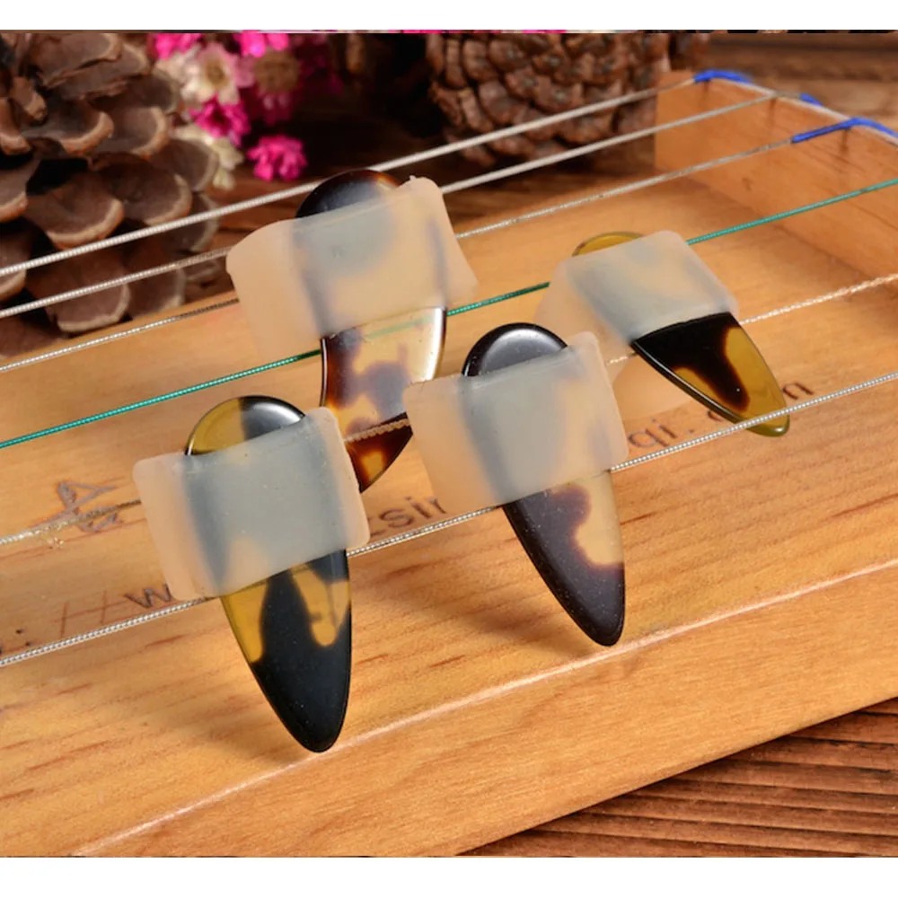 Guzheng Набор для ногтей китайский Zither коробка из четырех guzheng аксессуары La Cetra