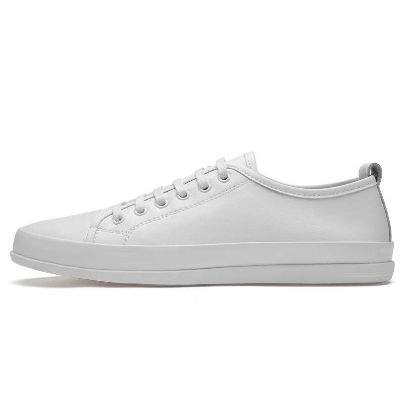 Мужские классические кроссовки из натуральной кожи дышащие удобные уличные