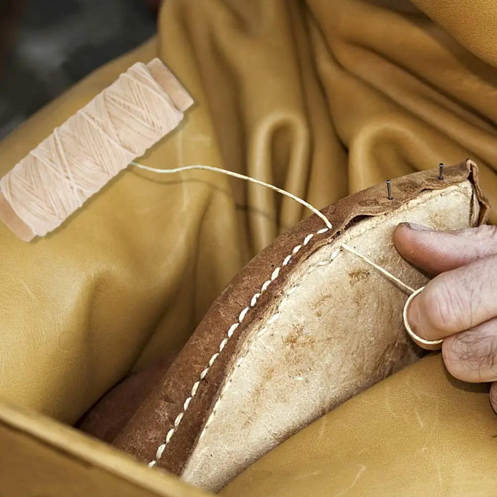 24 цвета плоская кожаная швейная вощеная нить каждая 33 ярда|Нитки для пряжи| |