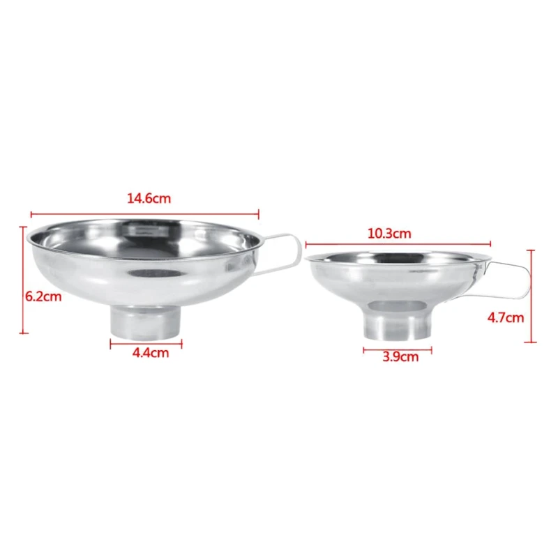 Воронка Из Нержавеющей Стали домашние консервные банки с широким горлышком