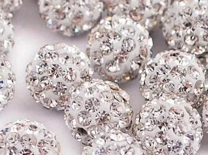 

Can Mix Color Brt3t 10mm Micro Pave Disco Ball Bead Bead women men lot jewelry DIY Beads For Bracelet Necklace crystal