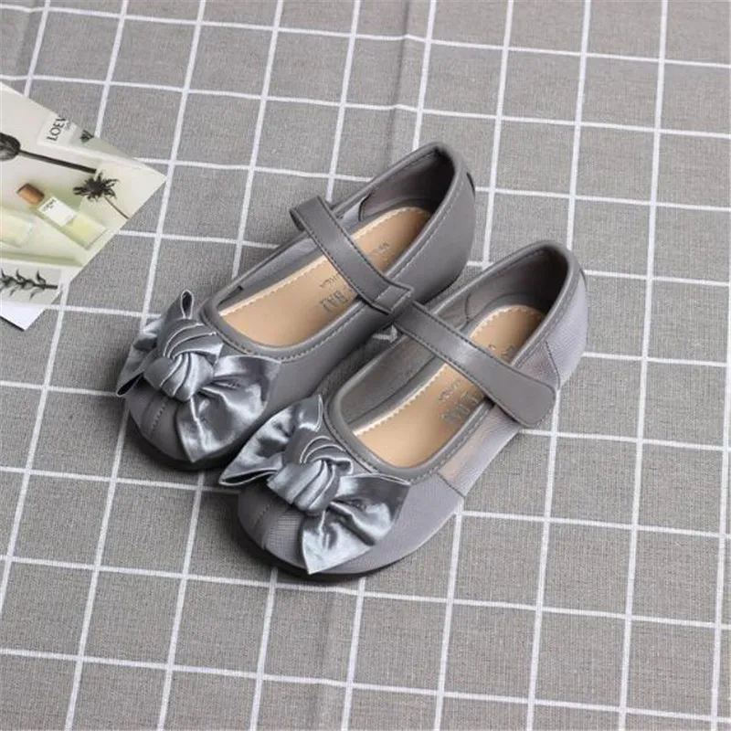 

New Children Princess Shoes Spring/Autumn And Summer Breathable Meash Girls Leather Shoes Baby Toddler Kids Flats 018