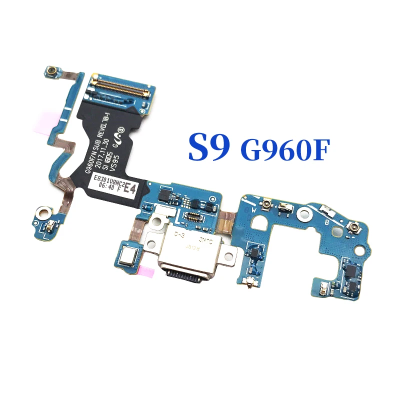 1 шт. для Samsung Galaxy S9 G960F G960U Plus G965F G965U USB порт зарядки гибкий кабель Зарядное