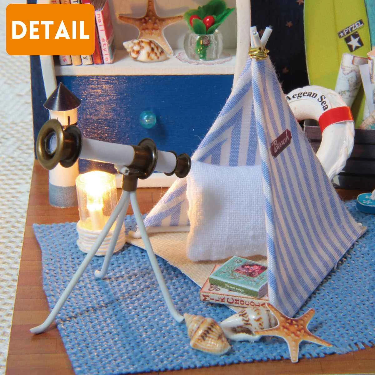 

Doll House Miniature DIY Dollhouse With Furnitures Wooden House LED Light Box Toys For Children Birthday Gift Dropshipping