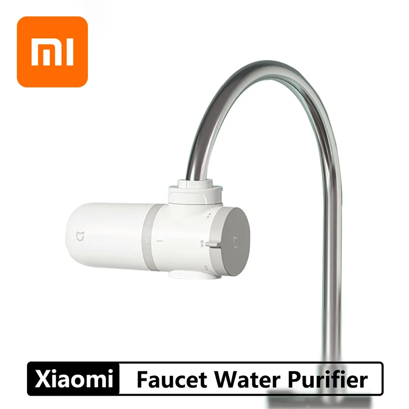 

Xiaomi Mijia Faucet Water Purifier Kitchen Tap Filtration Cleaner Rust activated carbon Percolator Bacteria Filter