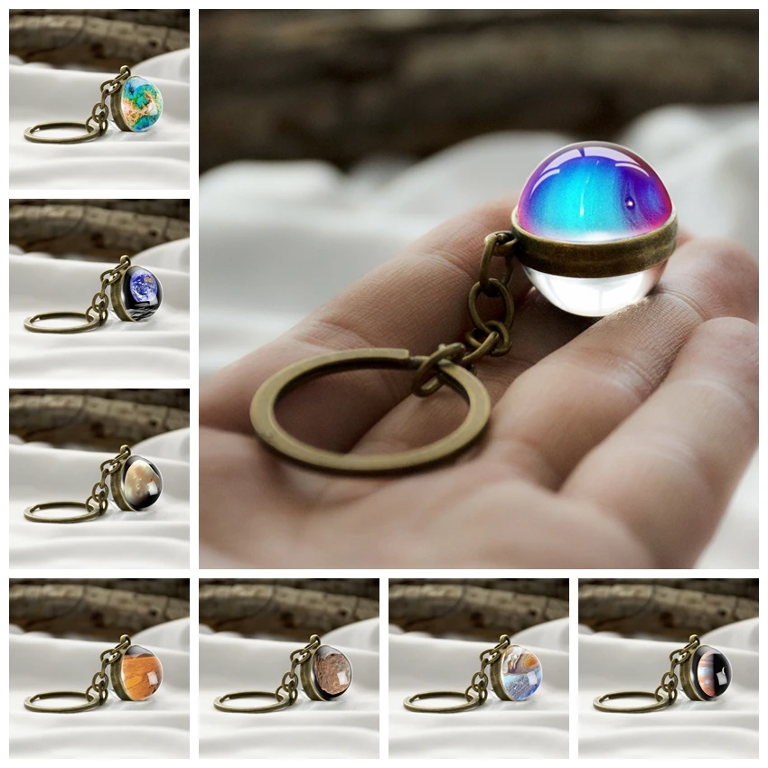 Брелок для ключей в виде дракона мужчин и женщин Модный креативный двухсторонний