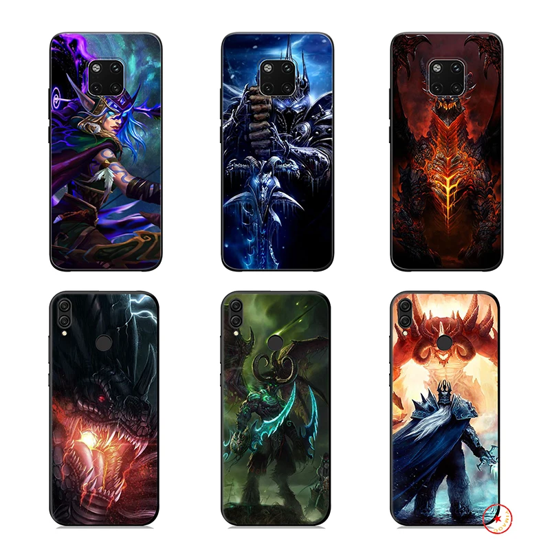 Мягкий силиконовый чехол World Of Warcrafts для huawei Honor 10 9X9 8 8X Lite 7X 7C 7A 6A Note |