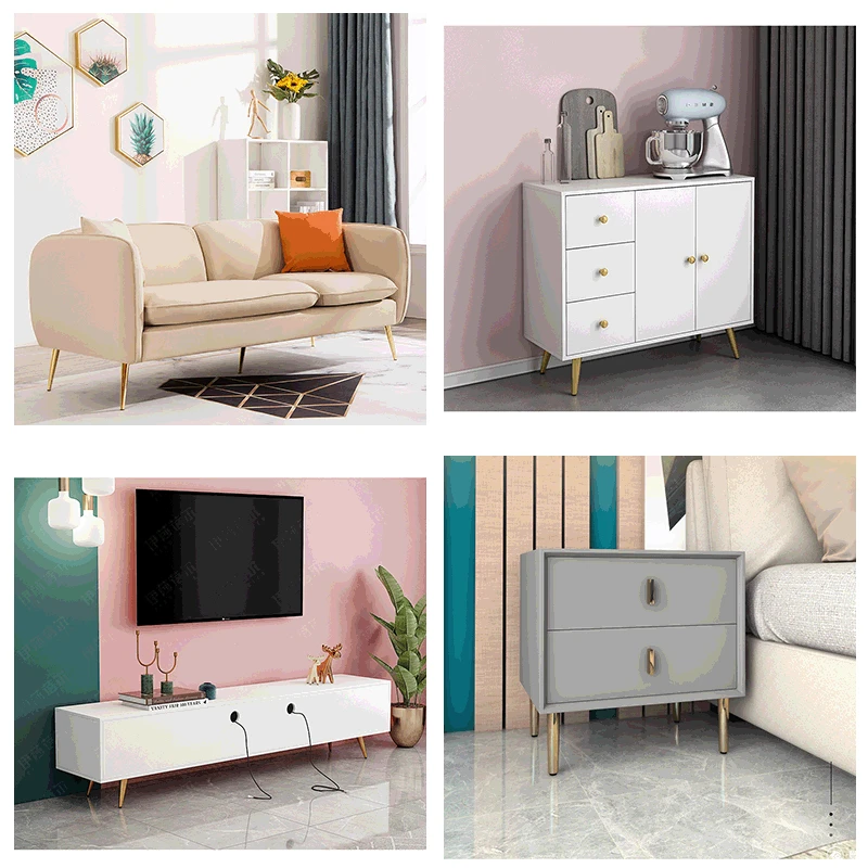 4 шт. металлические ножки для мебели 800 кг | Мебель