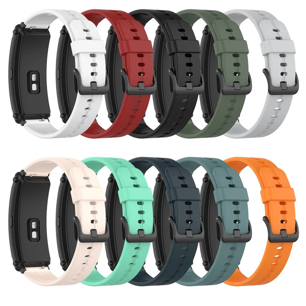 

Silicone Wrist Band For Huawei Band B6 B3 Strap Replacement Wristband Sport Band Bracelet For Huawei Band B6 Watch Accessory
