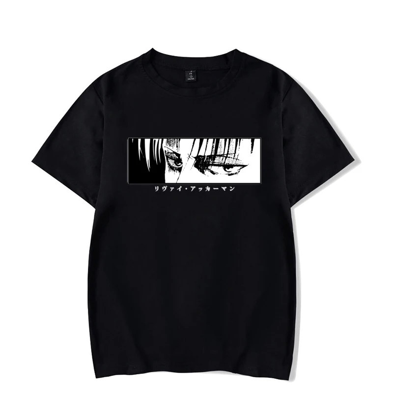 

2021 Men's Print Graphic T-shirt Men Funny T-shirt Anime Top Tee Male Attacking Giant Casual Sports Shirt