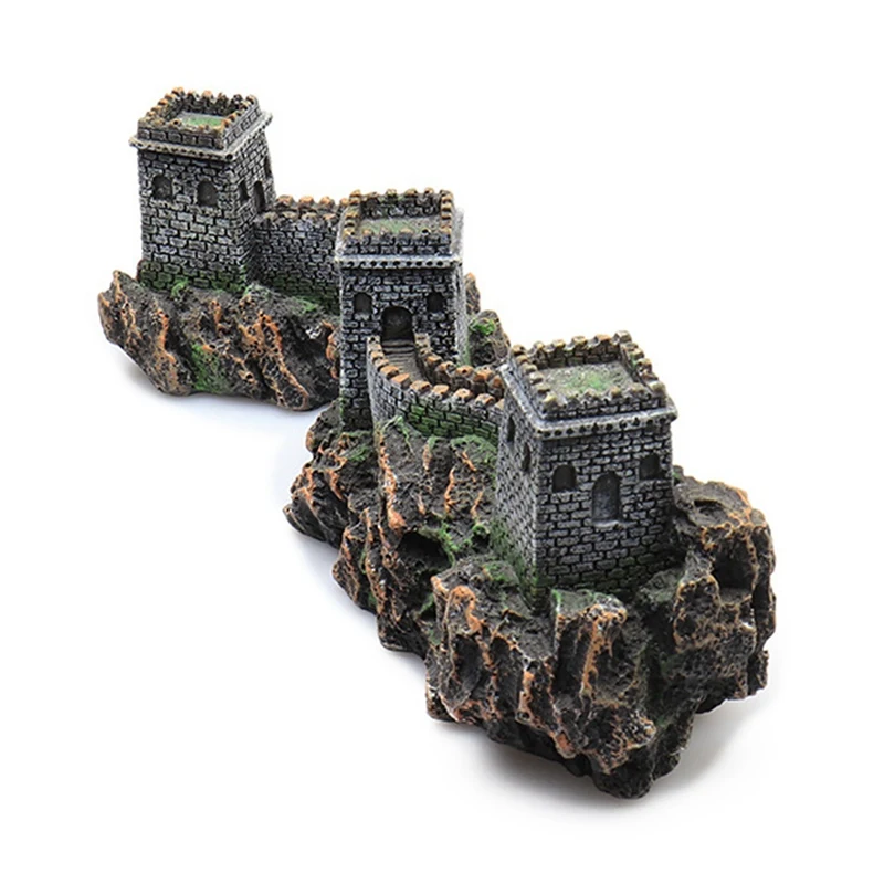 Резонансы для рептилий украшение в пещере аквариум смола орнамент египетский