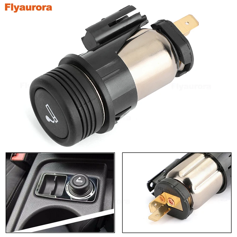 Набор элементов прикуривателя для Ford Focus Fiesta C/S-Max Kuga Mondeo Galaxy Transit 1999-2021 98AG15K047AD