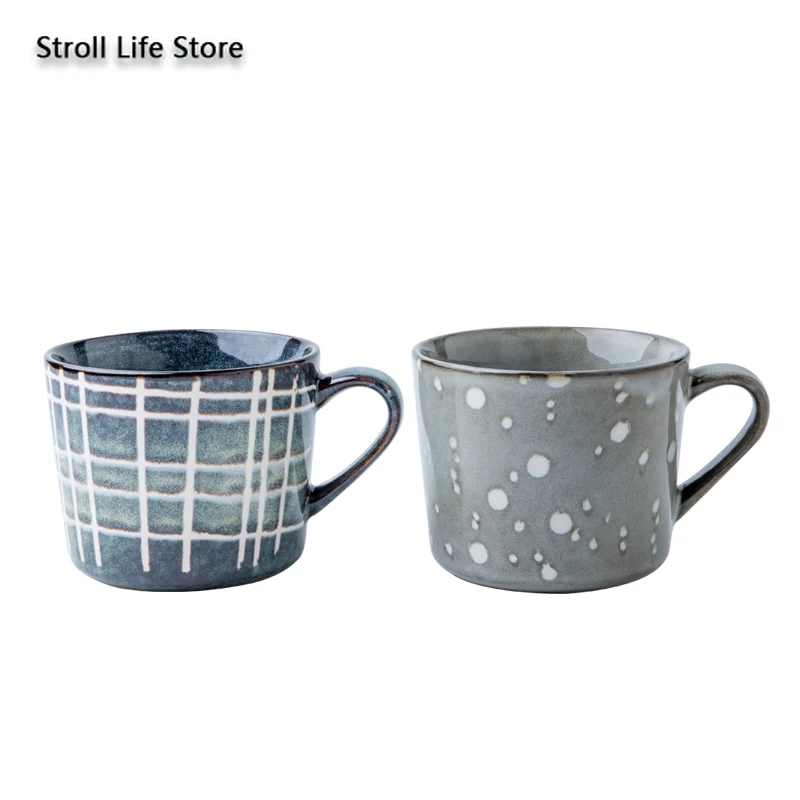 Скандинавская Ретро кружка овсяная чашка Роскошная керамическая кофейная Новая