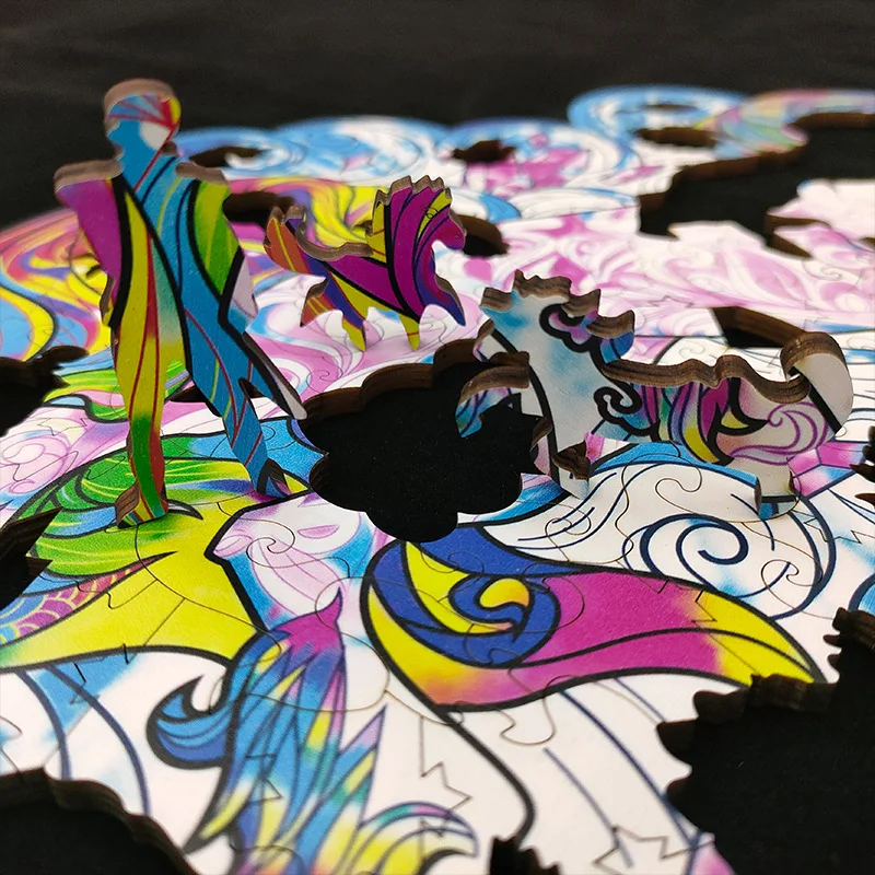 Золотая рыбка бабочка Дракон неправильной формы вдохновляющий Единорог