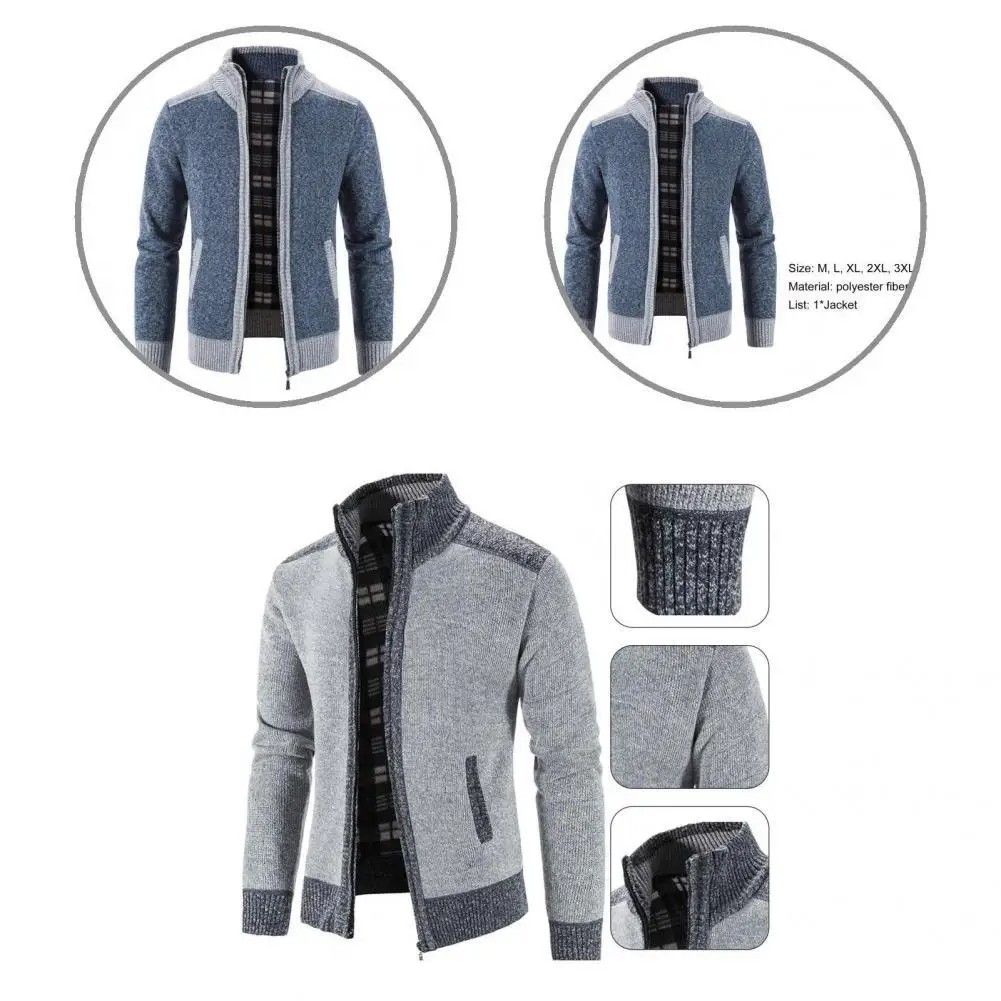 

Cool Precisely Detail Men Sweater Men Knitwear Washable with Pocket