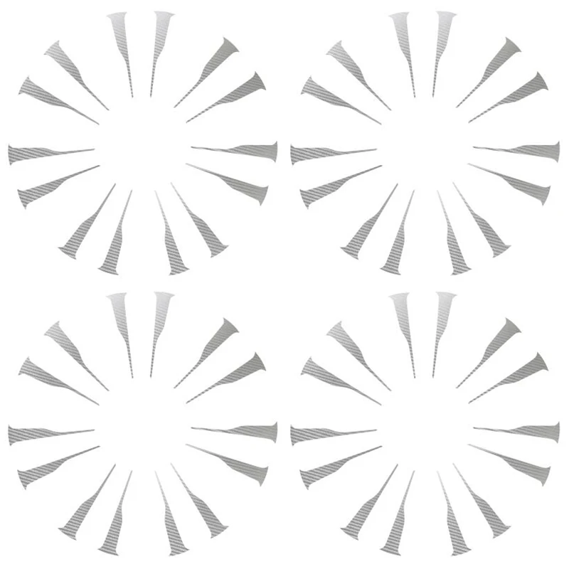 Защитная 3d-пленка из углеродного волокна наклейки сделай сам на колесные диски