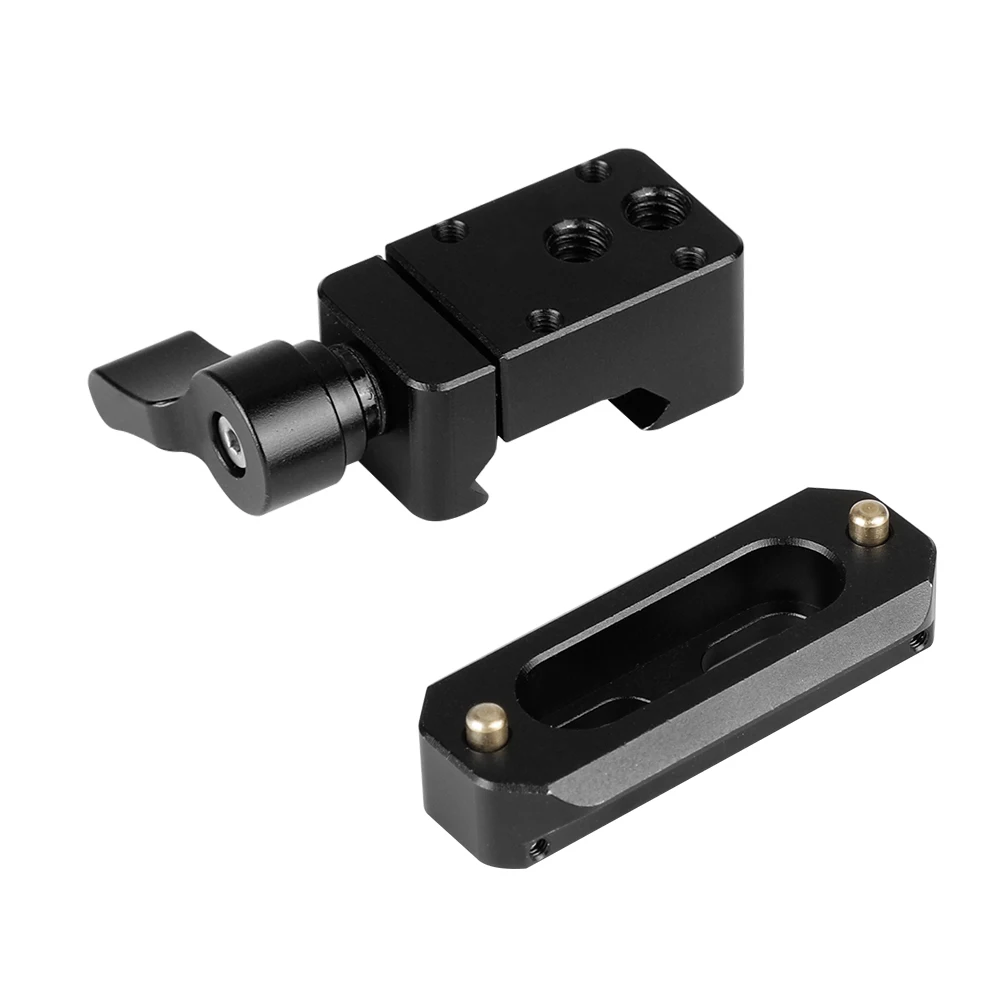 CAMVATE быстросъемный зажим Swat Rail NATO с M3, M6 и 1/4 дюйма-20 монтажными точками для клетки камеры DSLR Rig QR ручки аксессуары CAMVATE быстросъемный зажим Swat Rail NATO с M3, M6 и 1/4 дюйма-20 монтажными точками для клетки камеры DSLR Rig QR ручки аксессуары