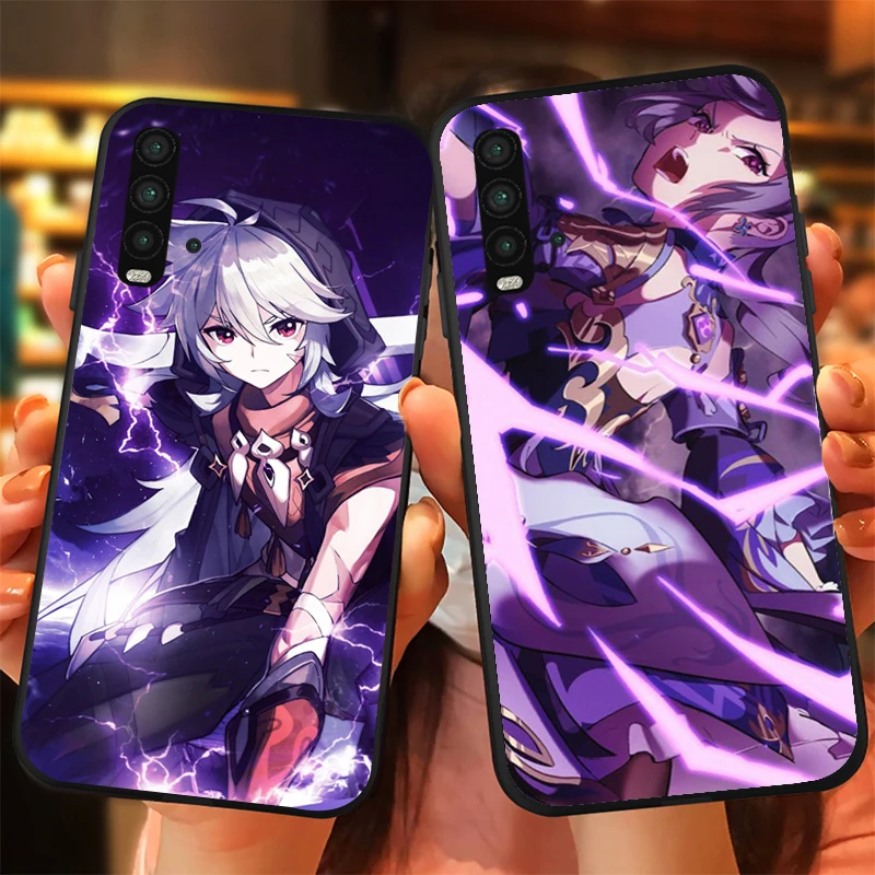 

Genshin General Raiden Phone Case For Xiaomi Redmi 10X Pro 5G Note 9 Pro Note 9T 9S 9 Pro 95G Pro MAX Funda Coque Carcasa Cases