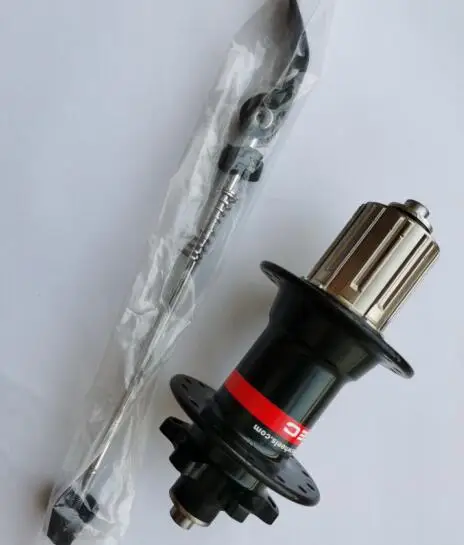 32h black only Rear Novatec велосипедная ступица MTB D041SB D042SB горный велосипед втулки передние+ задние+ быстросъемный комплект дисковых подшипников 28 32 36 отверстий - Цвет: 32h black only Rear