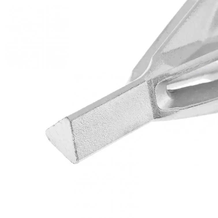 

1pcs Demolition Burr Tool Deburring External Chamfer with Triangular Handle and Six Slots for Chuck Drill