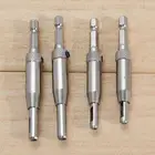 Alloet 4 шт. HSS Самоцентрирующийся шарнир серебряное сверло Набор для петли ящика направляющие латунь + HSS Материал для столярных шкафов