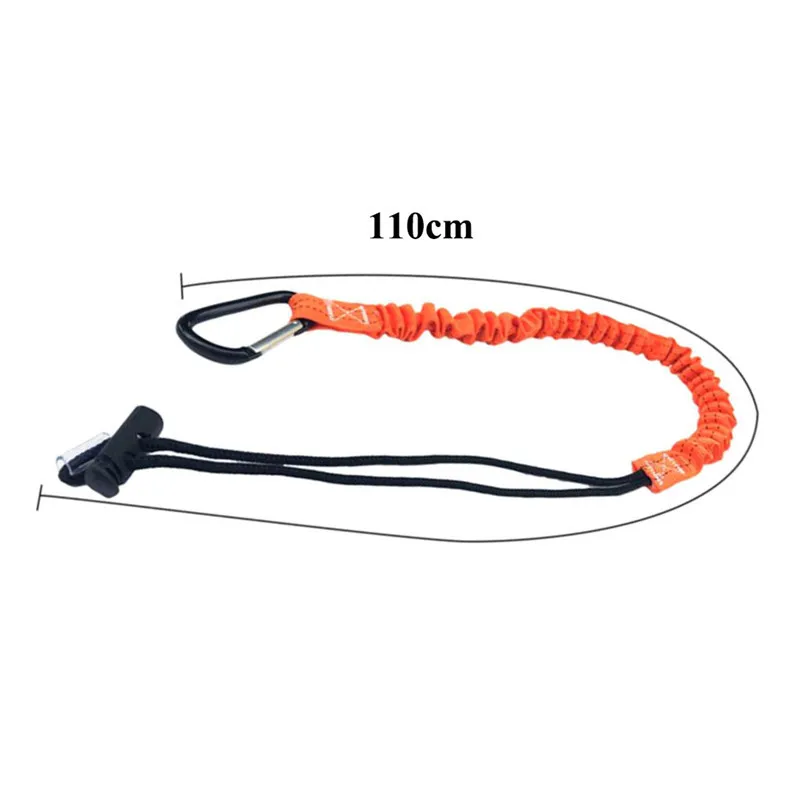 

Carabiner Lanyard Retractable Safety Rope Outdoor Rock Climbing Rope Telescopic Elastic Climbing Tool1.