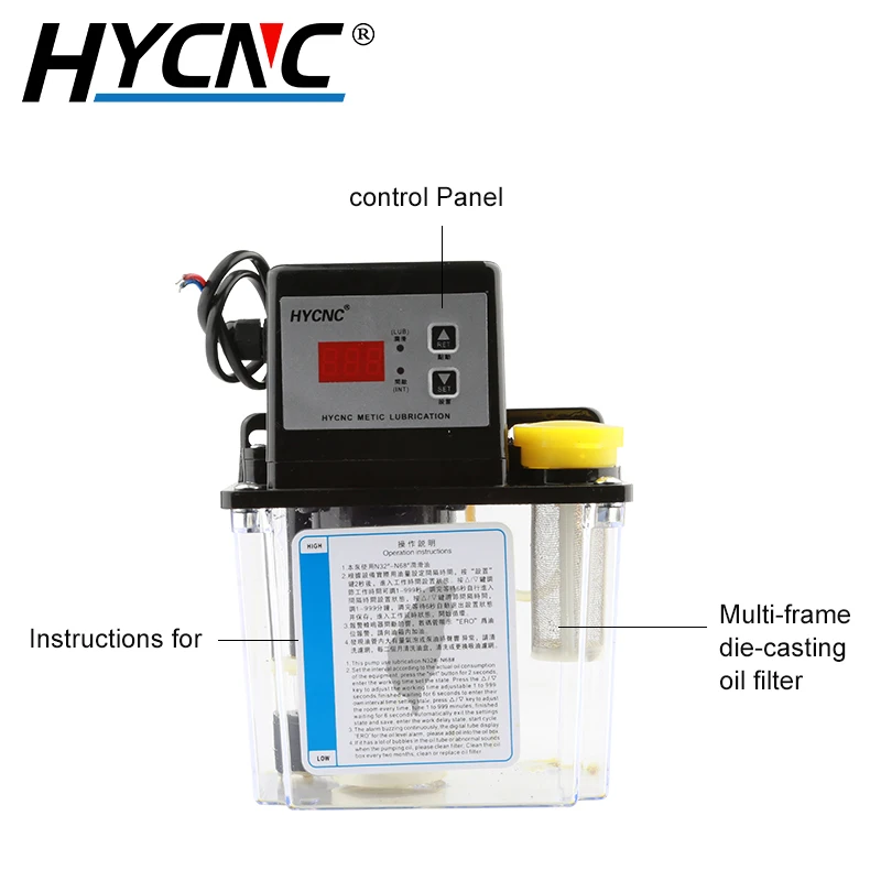 Автоматический масляный насос 1 л 5 цифровой электромагнитный Шестеренчатый