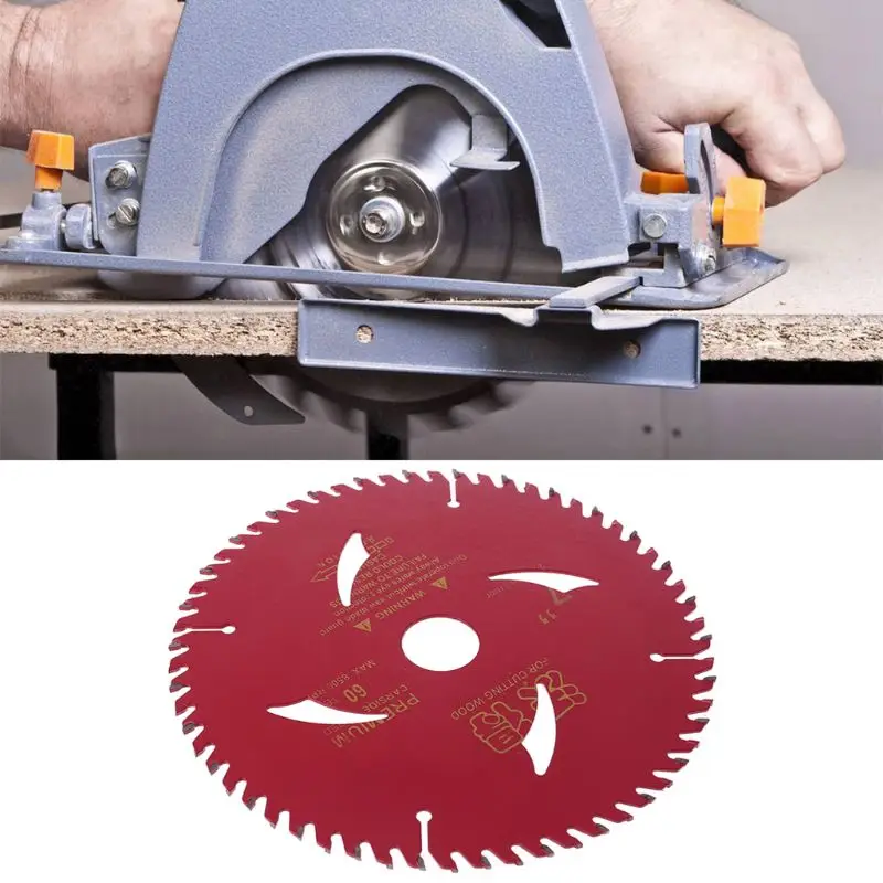 

7inch Circular Saw Blade 180mm 60 Teeth Wood Cutting Tool Woodworking Bore Diameter 25mm