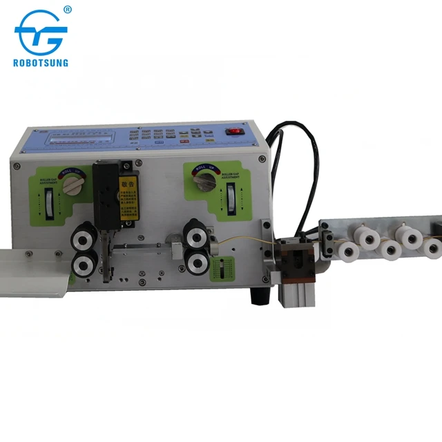 

Automatic Dual cable wire cutting and stripping machine