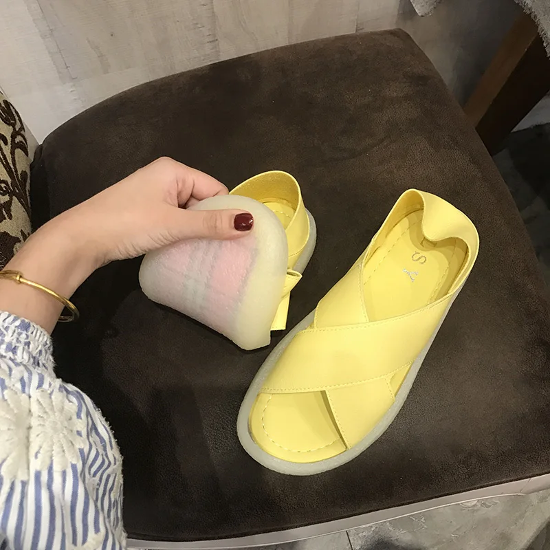 Женская обувь на плоской подошве для беременных красная сетчатая лето 2019 | Обувь