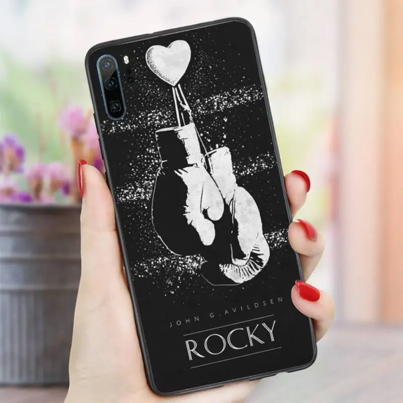 

Rocky Balboa famous actor soft tpu shell Phone Case For Huawei honor Mate P 10 20 30 40 i 9 8 pro x Lite smart 2019 nova 5t