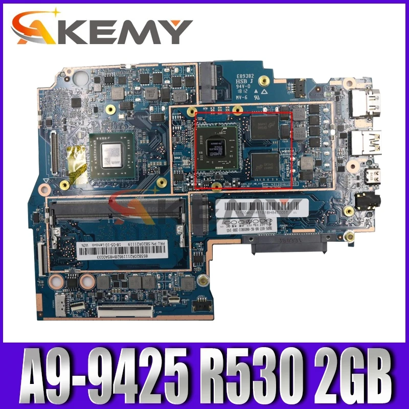 Bestellen Für Lenovo 330S-15AST Notebook Motherboard CPU A9-9425 GPU R530 2GB Durchführung 4GB RAM Getestet 100% Arbeit