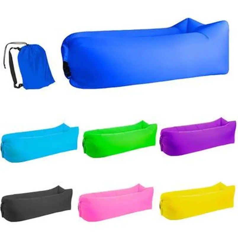 

Inflatable Sofa Lazy Camping Sleeping Bags Air Bed Beach Lounge Chair Couch Folding Sleeping Bag Swimming Ring Garden Furniture