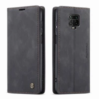 leather case for xiaomi redmi note 9 pro max luxury magnetic flip wallet silicone bumper phone cover on xiomi redmi note 9s etui